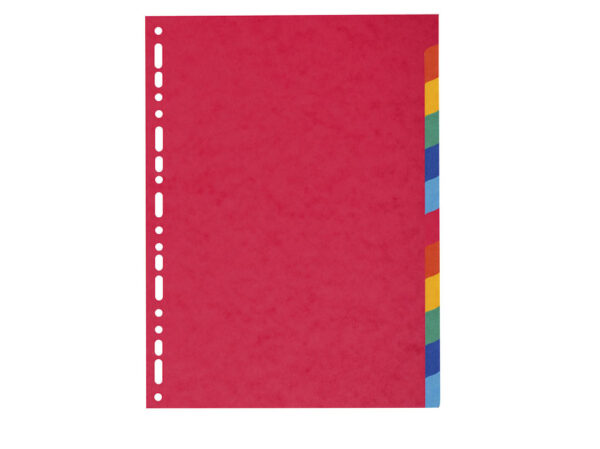 Pregradni kartoni kartonski 1/12 u boji, Exacompta
