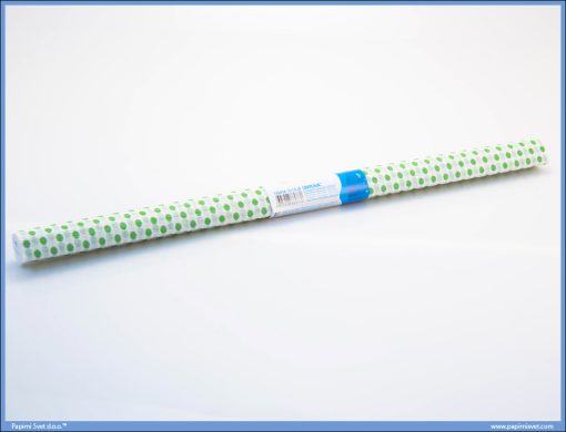 Krep papir 200x50cm ZELENE TUFNE, Junior