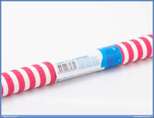 Krep papir 200x50cm CRVENE TRAKE, Junior - Image 2