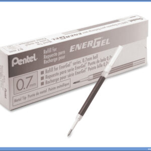 Uložak za ENERGEL 0,7mm roler CRNI, Pentel