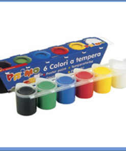 Tempere u čaši 25ml x 6boja, Primo