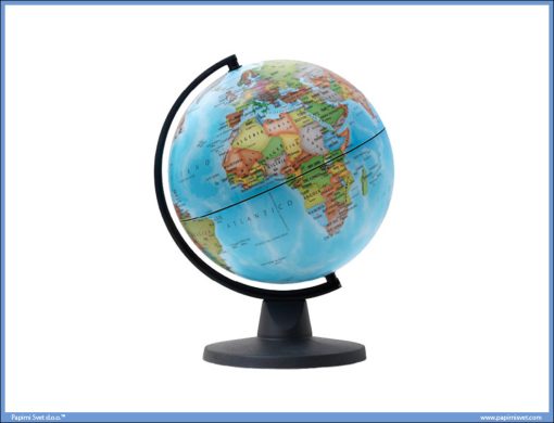 Globus fizičko-geografski 16cm prečnik, Tecnodidattica