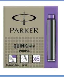 Patrone Quink PURPLE Purpure za nalive pero, PARKER