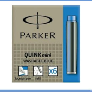 Patrone Quink BLUE Plave za naliv pero, PARKER