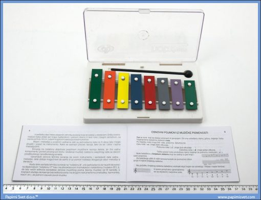 Metalofon/ksilofon 8/p