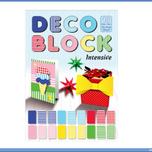 DECO BLOK Intesive Karton 250gr/m2 24x34cm 18listova, Optimum