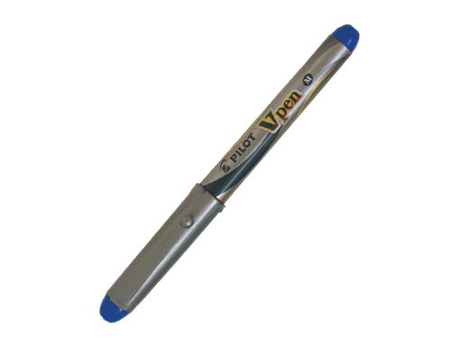 Naliv pero V PEN Silver Medium plavo, Pilot - Image 2