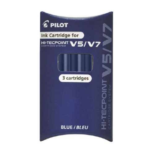Patrone Set 3 uloška za V5/V7 Tecpoint Pilot – Plava boja