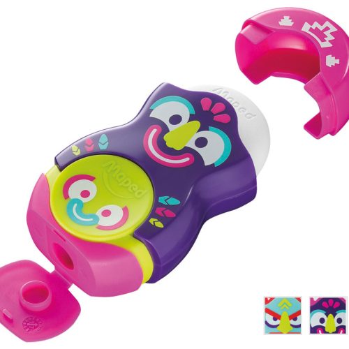 Rezač + gumica LOOPY TOTEM 2u1, Maped