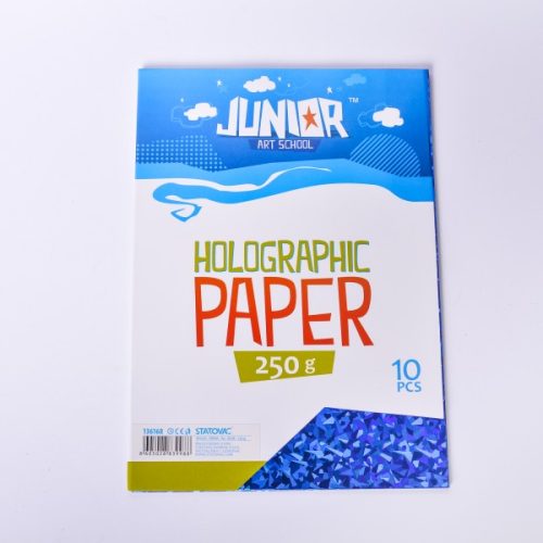 Hologramski papir PLAVI Jolly A4 250gr 1/10, Junior