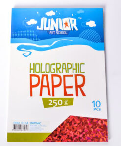 Hologramski papir CRVENI Jolly A4 250gr 1/10, Junior