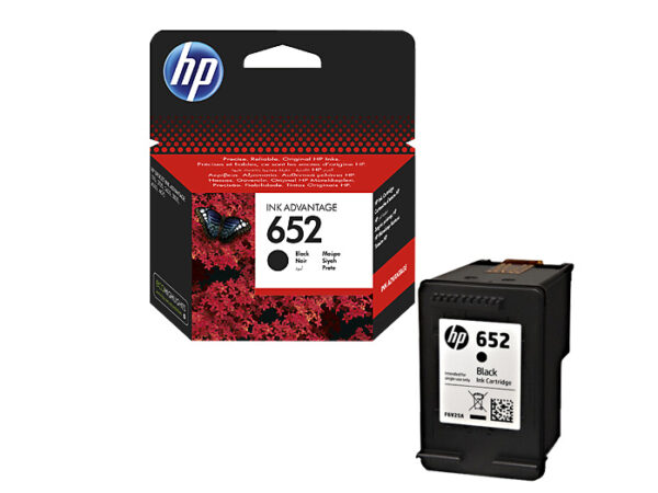 HP No.652 Black InkJet Print Cartridge
