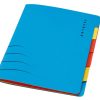 Insert fascikla Secolor Sixtab A4, 6 pregrada, Jalema