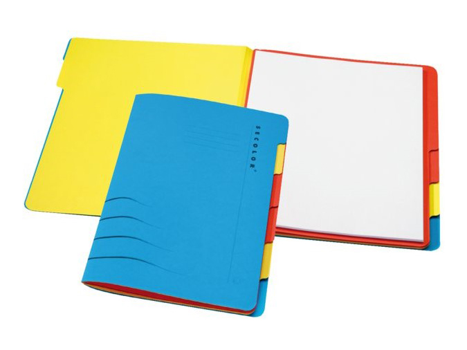 Insert fascikla Secolor Sixtab A4, 6 pregrada, Jalema - Slika 2