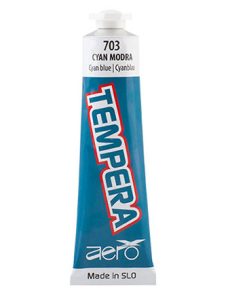 Tempera 42ml CYAN MODRA - CYAN BLUE, Aero