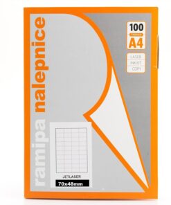 Etikete-nalepnice 70x48mm 100 listova Ramipa