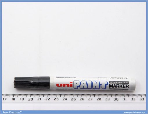 Marker uljani crni srednji, px-20 Uni - Image 2