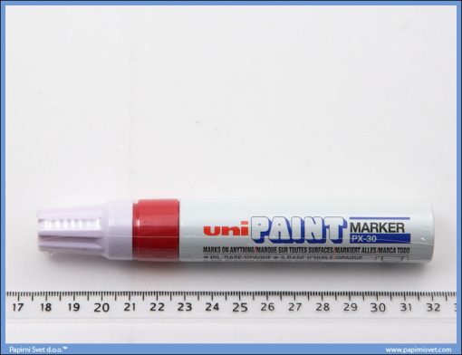 Marker uljani UNI PAINT debeli CRVENI PX-30, Uni - Image 2