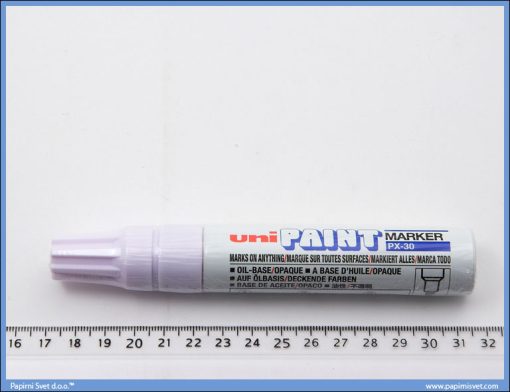 Marker uljani UNI PAINT debeli BELI PX-30, Uni - Image 2