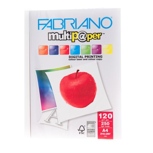 Fotokopir papir A4 MULTIPAPER 120gr 250L, Fabriano 000000591