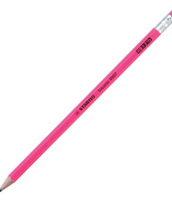 Grafitna olovka HB roze sa gumicom, Stabilo