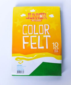 Filc 180gr A4  SVETLO ZELENI 1/10, Junior