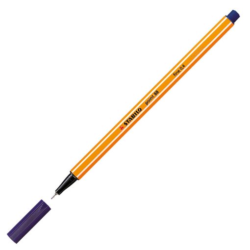 Flomaster 0.4mm NIGHT BLUE TAMNO PLAVI 88/22, Stabilo