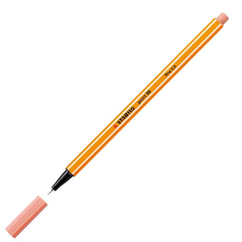 Flomaster 0.4mm APRICOT BRESKVA 88/26, Stabilo