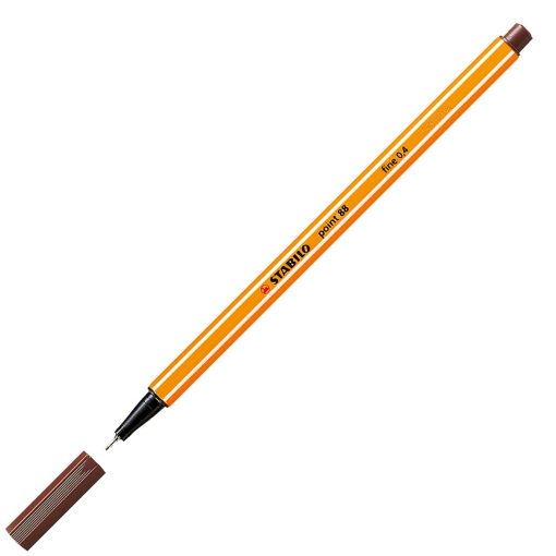 Flomaster 0.4mm BRAON 88/45, Stabilo