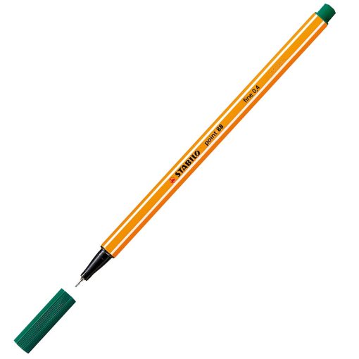 Flomaster 0.4mm PINE GREEN ZELENI BOR 88/53, Stabilo