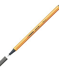 Flomaster 0.4mm DARK GRAY TAMNO SIVI 88/96, Stabilo