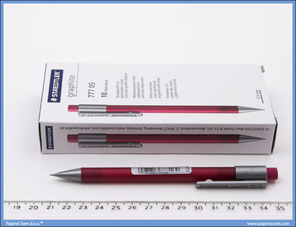 Tehnička olovka 0.5 MARS crvena-roze, Staedtler