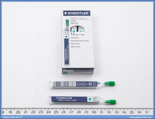 Mine grafitne 0.5mm zelene, Staedtler