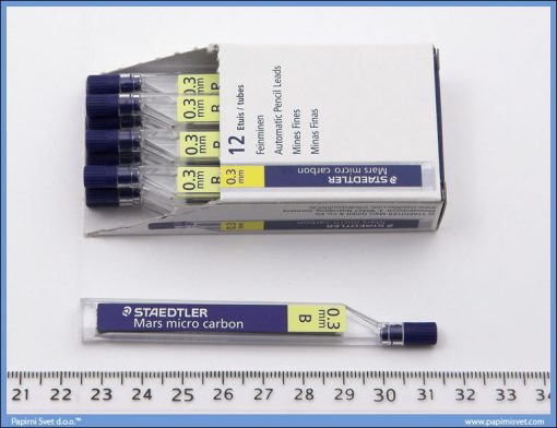 Mine grafitne 0.3mm B, Staedtler