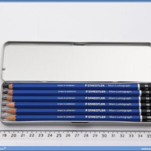 Grafitne olovke set 1/6 LUMOGRAPH, Staedtler