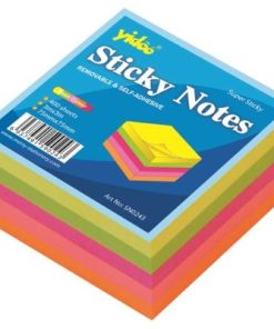 Samolepljivi blokčić SN0243 MIX BOJE 400l 76x76mm NEON MIX