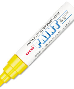 Marker uljani UNI PAINT debeli ŽUTI PX-30, Uni