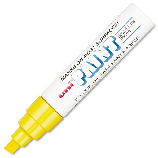 Marker uljani UNI PAINT debeli ŽUTI PX-30, Uni