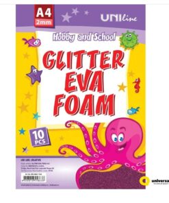 Alternative view of Pena karton A4 EVA GLITTER PINK 1/10, UNL-0662