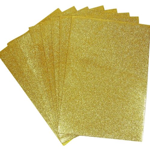 Pena karton A4 EVA GLITTER ZLATNI 1/10, Tropicana