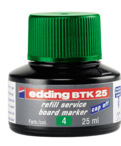 Dopunska stanica 25ml ZELENA za whiteboard markere, Edding