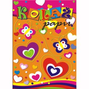 Kolaž papir B5
