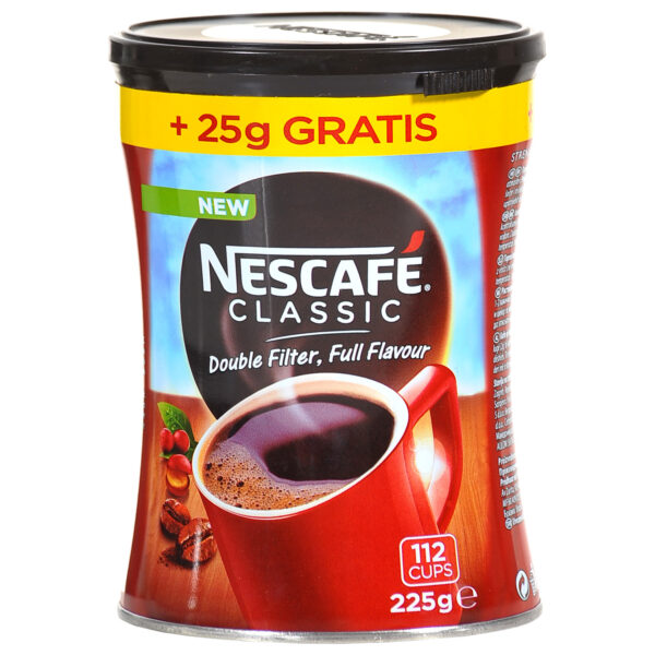 Nescafe Classic limenka 225g Dobule Filter Full Flavour