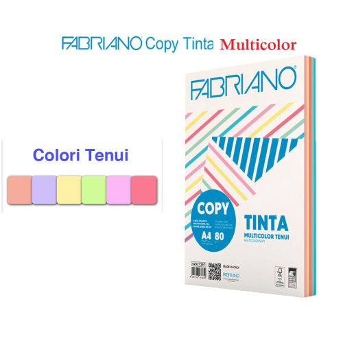 Papir  u boji Copy Tinta A3 80gr MIX 5 pastelnih boja-61868