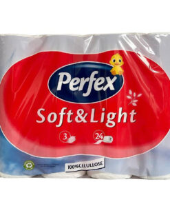 Toalet papir 1/24 Soft & Light Troslojni, Perfex