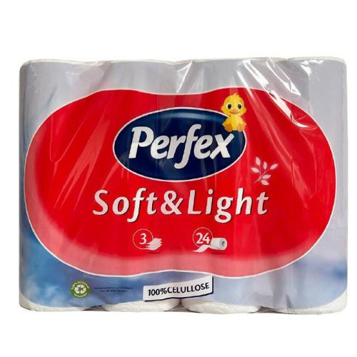 Toalet papir 1/24 Soft & Light Troslojni, Perfex