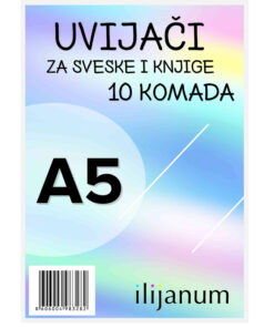 Uvijači za sveske A5 providni 110mic 1/10 Ilijanum