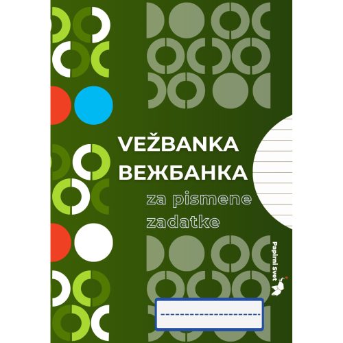 Vežbanka za pismene zadatke LINIJE DIKTO A4 Papirni Svet
