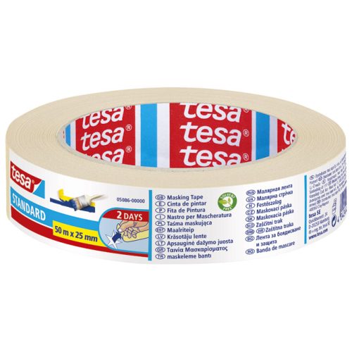 Krep Traka lepljiva 25mm/50m Standard eko 5086, Tesa