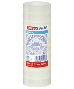 Paket Selotejp Traka lepljiva 15mm/33m Basic 58568 providna 1/10, Tesa